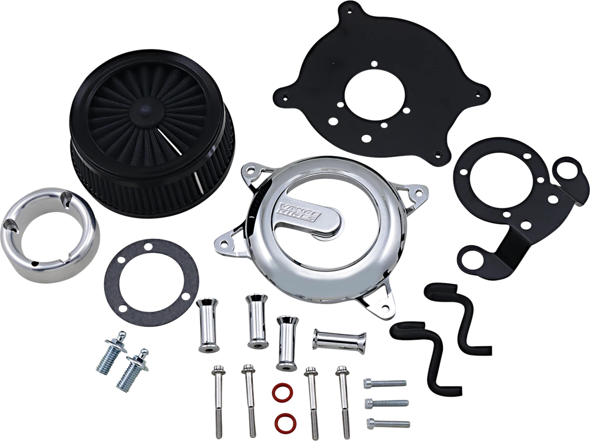 Vance & Hines VO2 Rogue Air Intake Kit for Harley Davidson (2014–2023) Chrome 70375