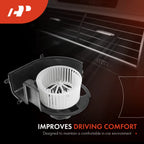 HVAC Heater Blower Motor & Resistor for BMW X5 (2014–2017)