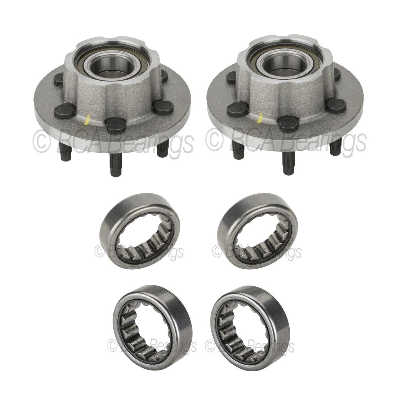 BCA Front Rear Wheel Bearing Hub Assembly Kit for Durango (RWD) (2011–2023)