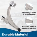 Front Left Lower Control Arm for Buick Verano and Chevy Cruze (2012–2017)