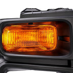 Headlight Trim Bezel with Parking Turn Signal for Ford E150 E250 (2008-2014)
