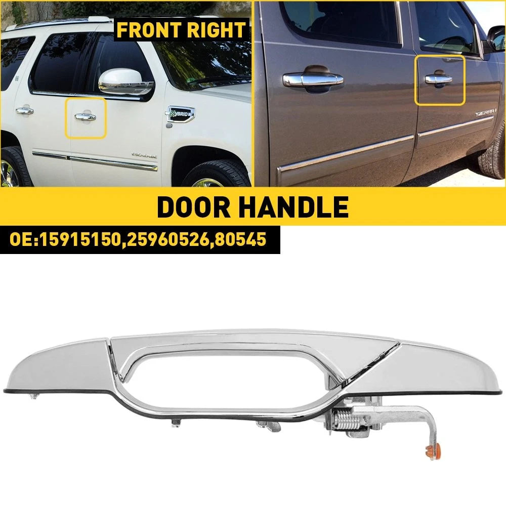 Chrome Door Handle for GMC Chevy Pickup (Right RH Front)