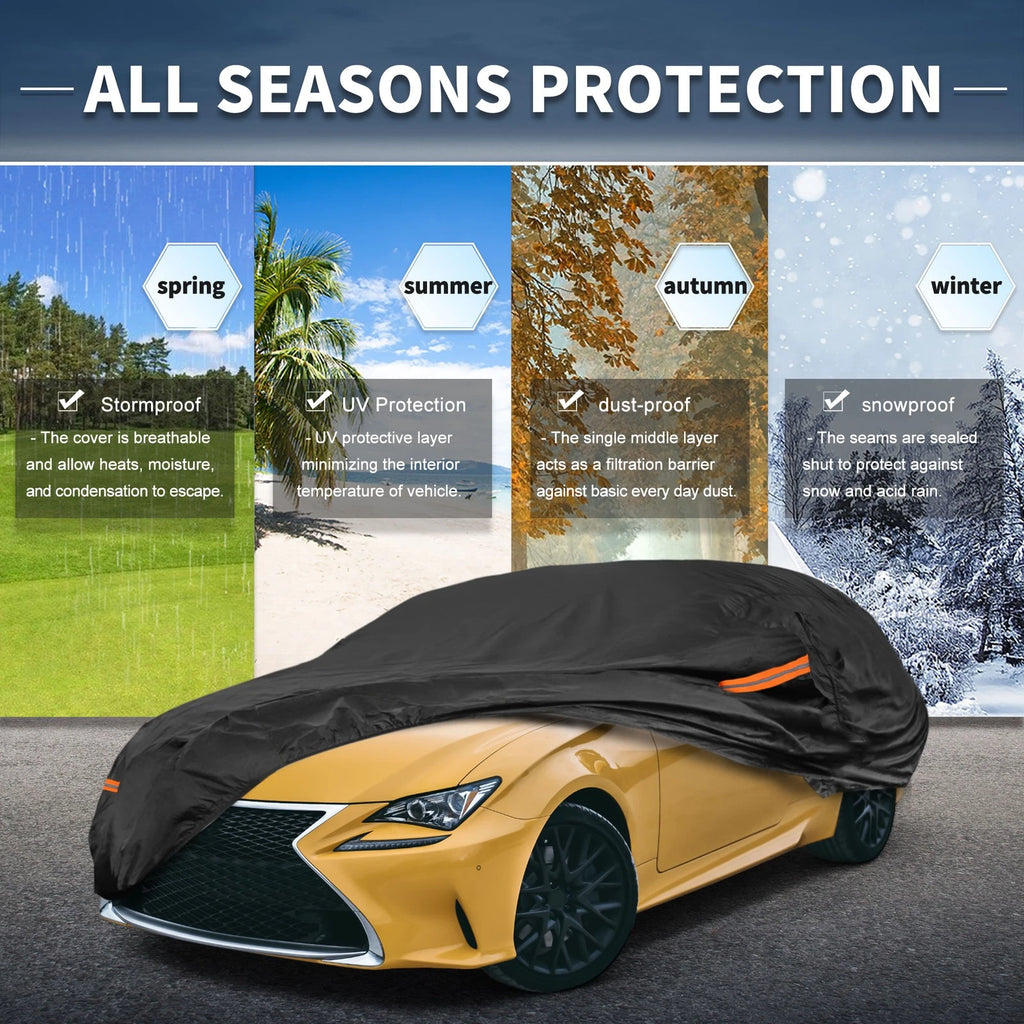 Waterproof Aluminum Film Car Cover for Lexus RC (2015–2023)