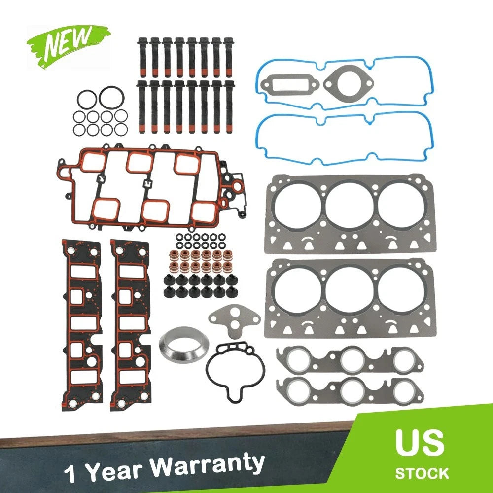 Engine Head Gasket & Bolts Set for Buick Chevrolet Impala Pontiac Olds (1997–2005)