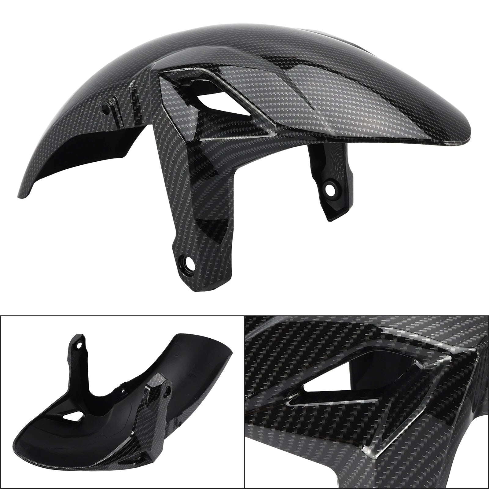 Front Fender Tire Hugger Mudguard for Kawasaki Z650 Ninja 650 (2017–2023)