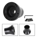 Aluminum Steering Wheel Adapter Hub for EZGO TXT & RXV (Black T9)
