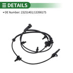 ABS Wheel Speed Sensor No. 23251401 for Buick Envision (2014–2019)