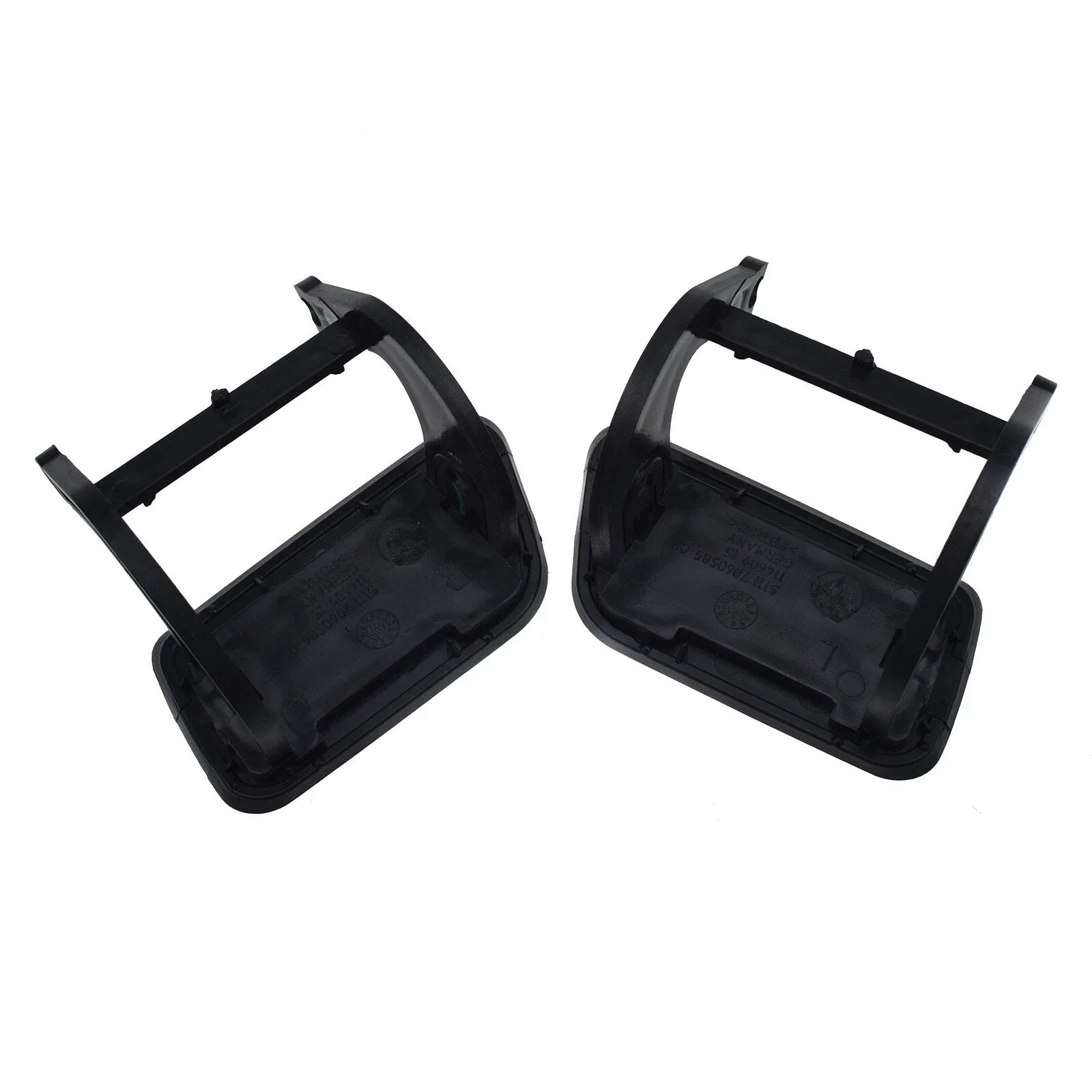 Headlight Washer Nozzle Cover Cap 1 Pair for BMW E60 E61 (2004–2010)