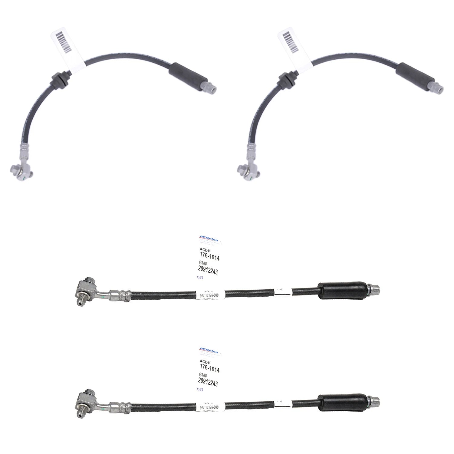ACDelco Brake Hydraulic Hose Kit for Impala Malibu Regal (Disc Brake)