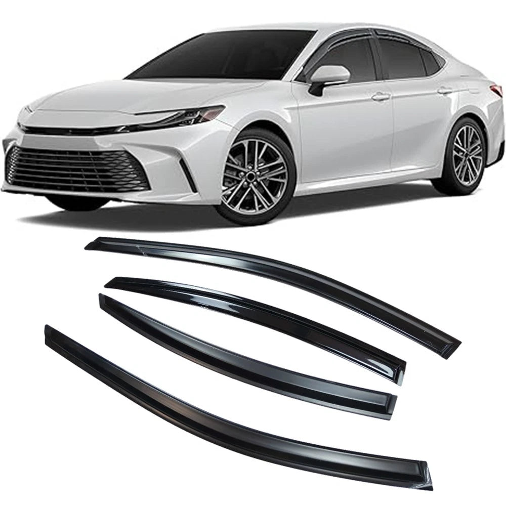 Set of 4 Rain Guard Window Visors for Toyota Camry (2025–2025)