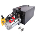 Hydraulic Power Unit for Dump Trailers (12V, 20 Quart Steel Reservoir)