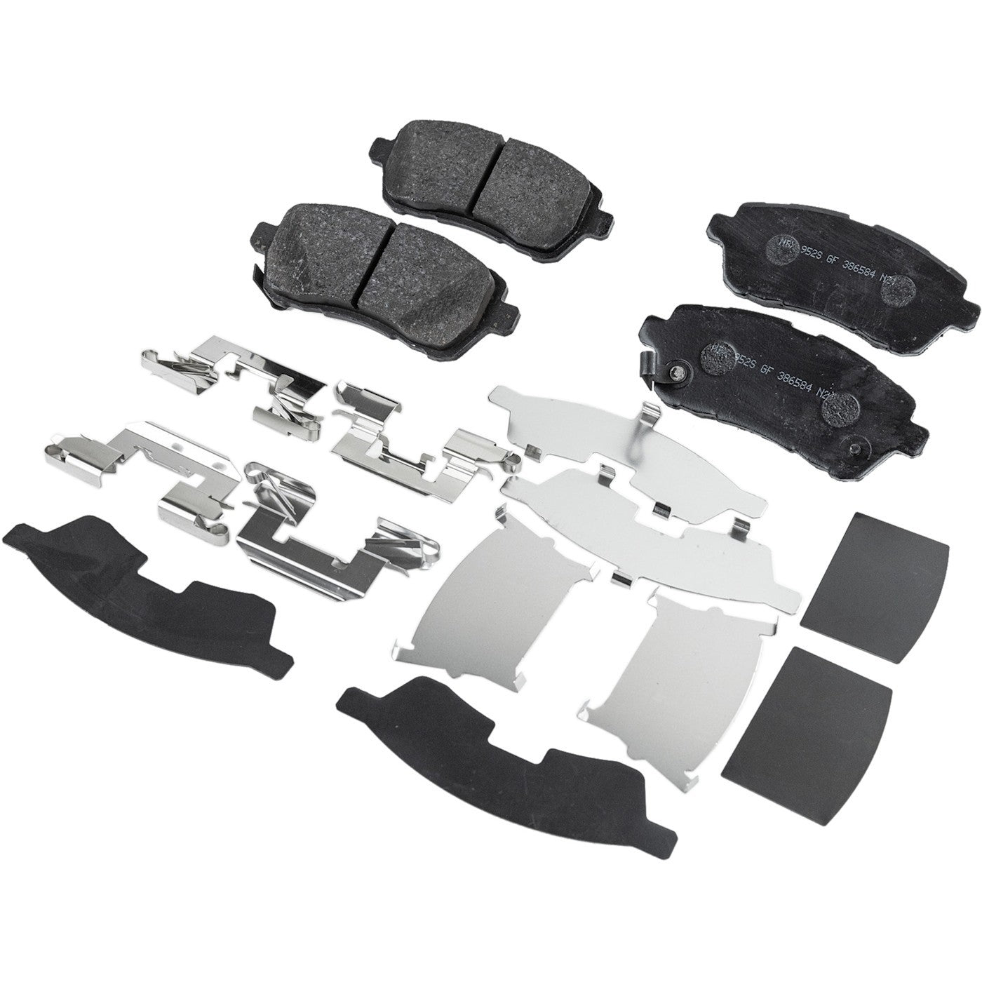 Brake Pad Set for Mazda 2 (2011–2014) Front