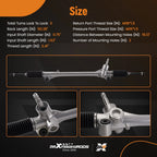 Power Steering Rack & Pinion for Scion FR-S (2013–2016) 1G-26019 SU00300841