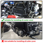 Chrome Oil Cooler Cover for Harley Street Glide (2011-2016)