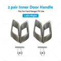 Set of 4 Inner Door Handles for Ford Ranger PX (2011–Present) Dark Chrome