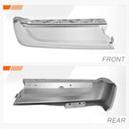 Rear Left Steel Bumper End Cap for Ford F-150 (2021–2024) Chrome