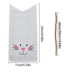 Easter Candy Bag with Bunny Ears Pouch (23x11cm)