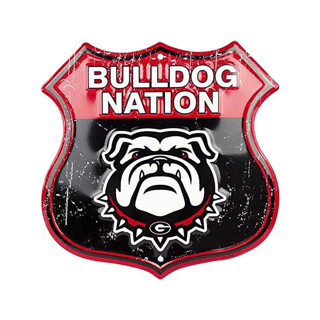 12" Route Sign for University of Georgia Bulldog Nation