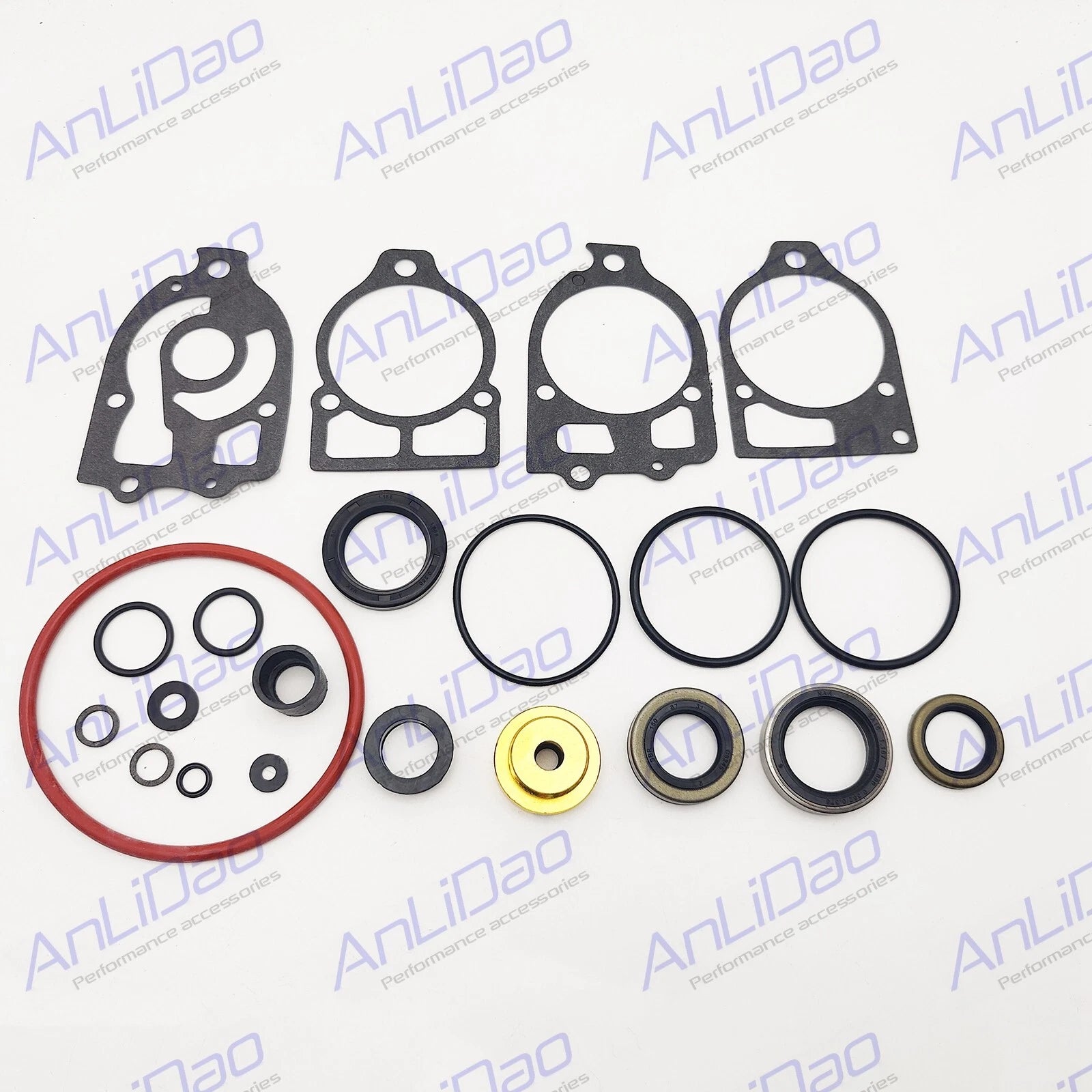 Seal Kit for Mercruiser Alpha 1 Lower Unit Gear Case Housing (18-2652, 26-33144A2)