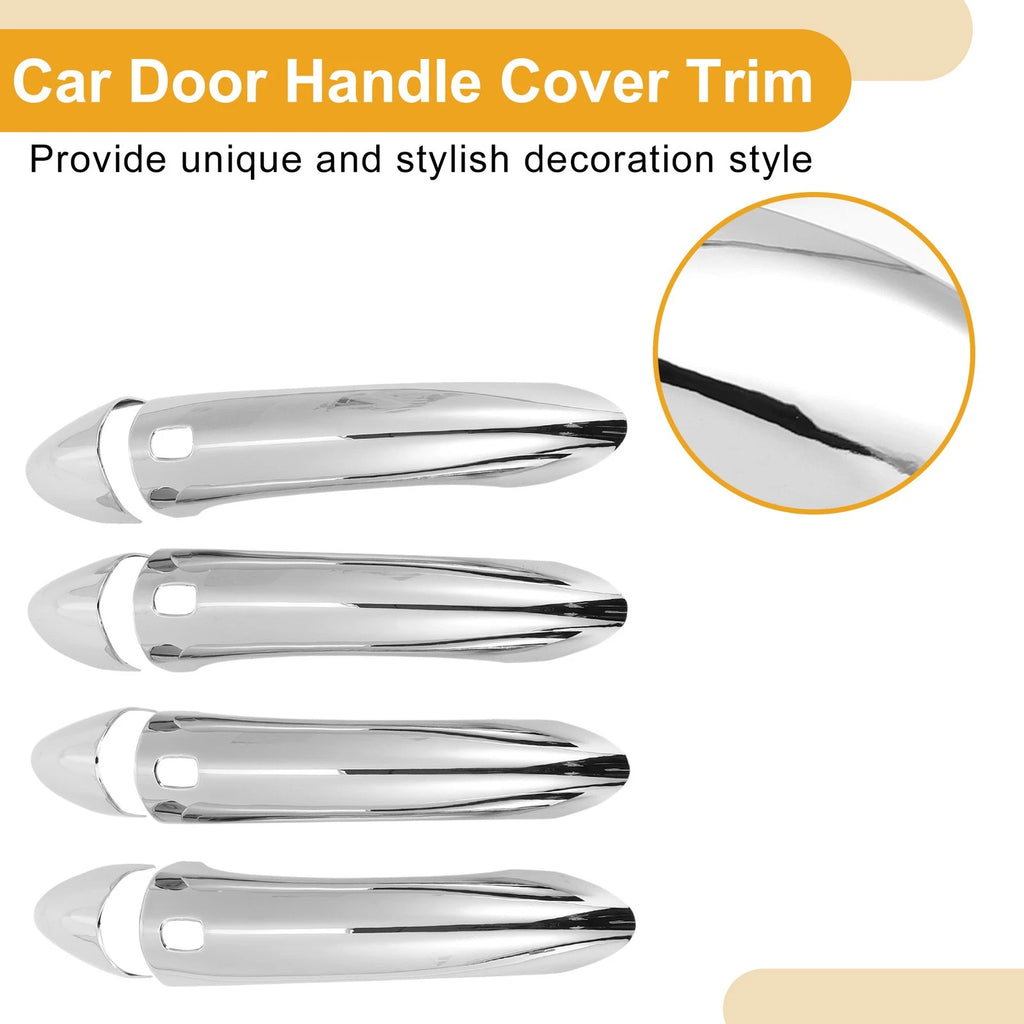 Door Handle Cover Trim for Chevrolet Cruze (2011–2016) Silver Tone