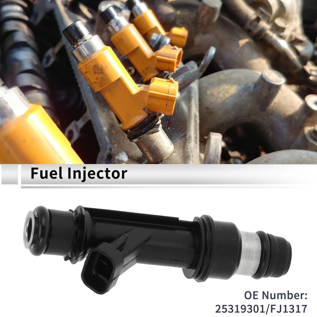 Fuel Injector No. 25319301 for Chevy Pickup (2001–2003) 1.6L Black