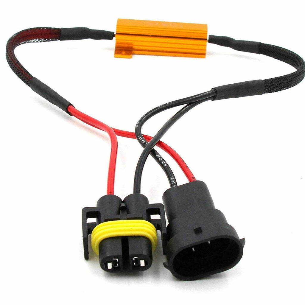 H11 H8 H9 LED Fog Light Daytime DRL Error-Free Load Resistor Decoder (2020-2024)