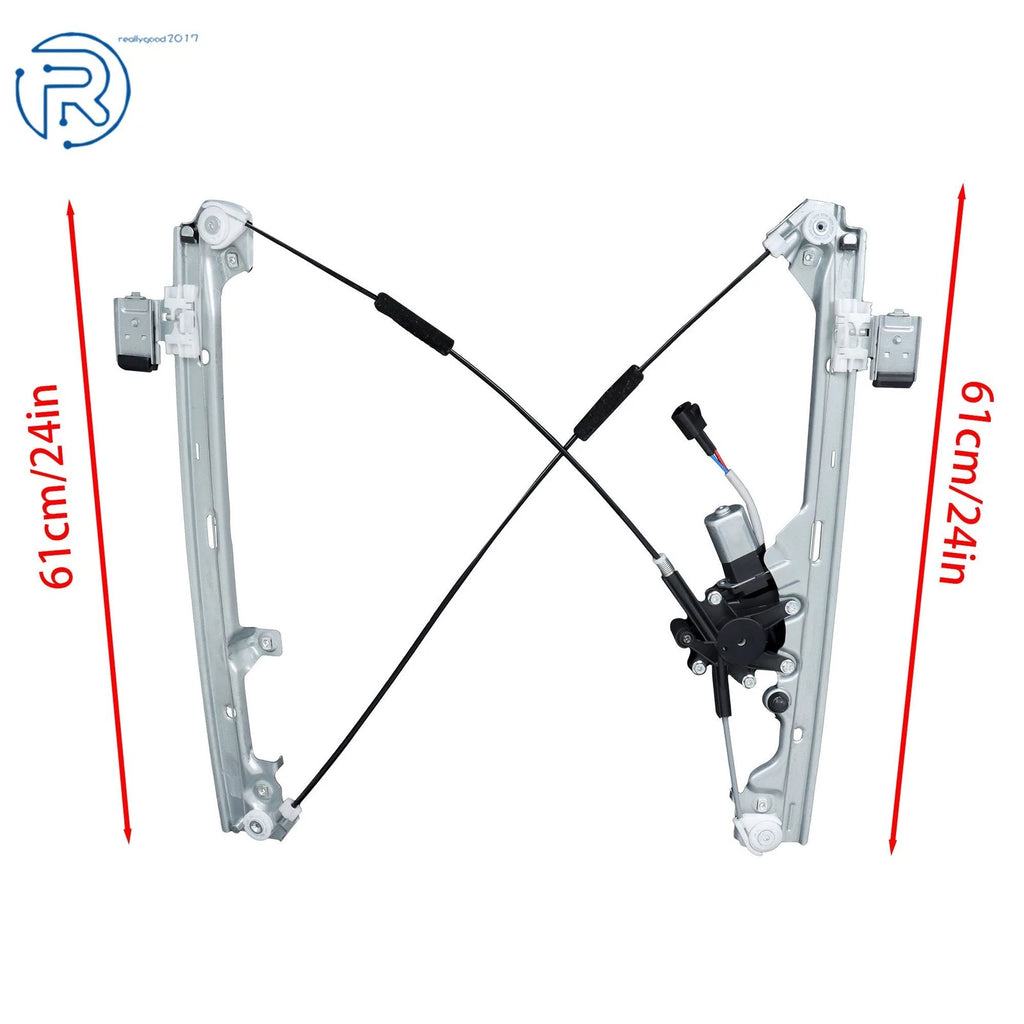 Power Window Regulator with Motor for Chevy Silverado 1500 2500 (1999-2007)