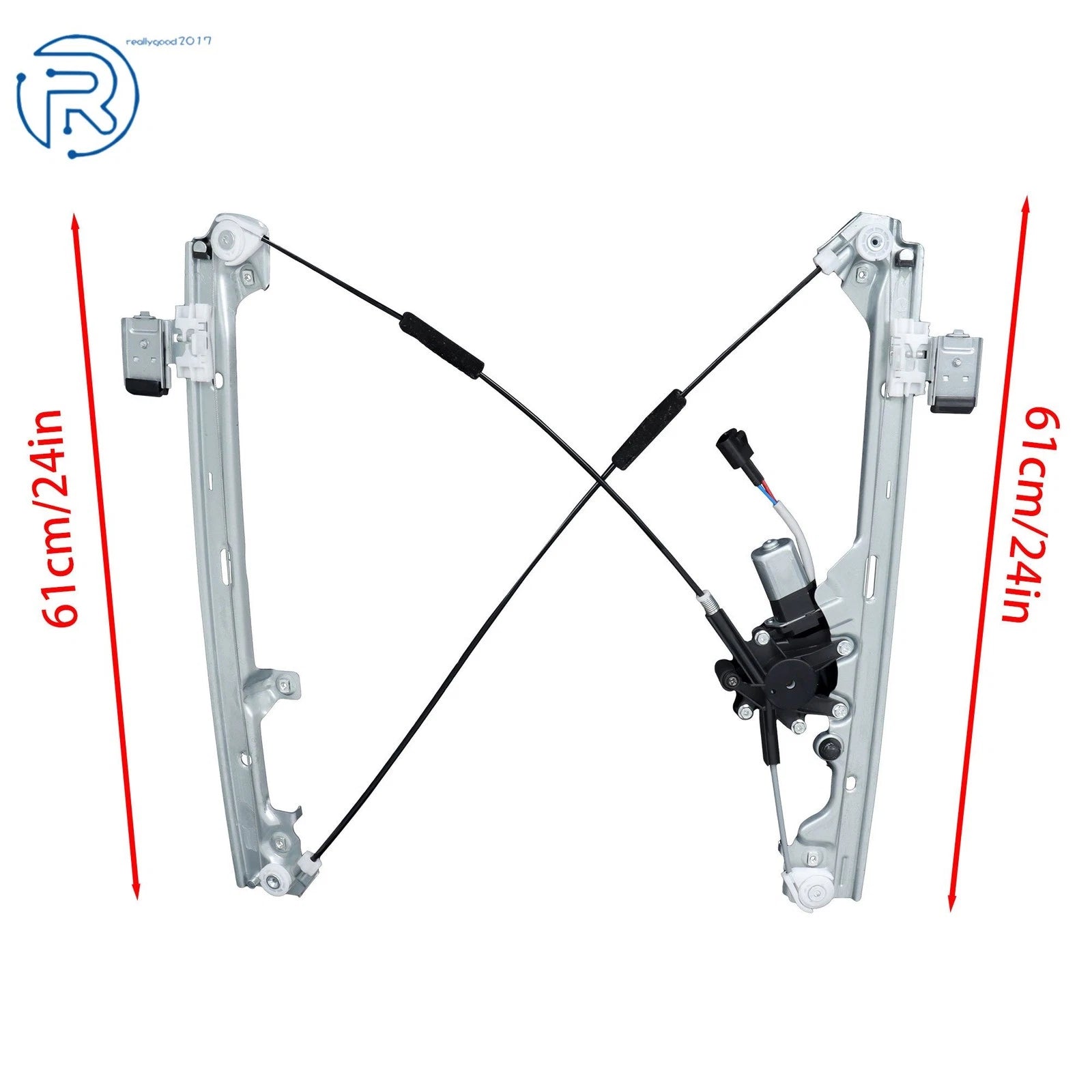Power Window Regulator with Motor for Chevy Silverado 1500 2500 (1999-2007)