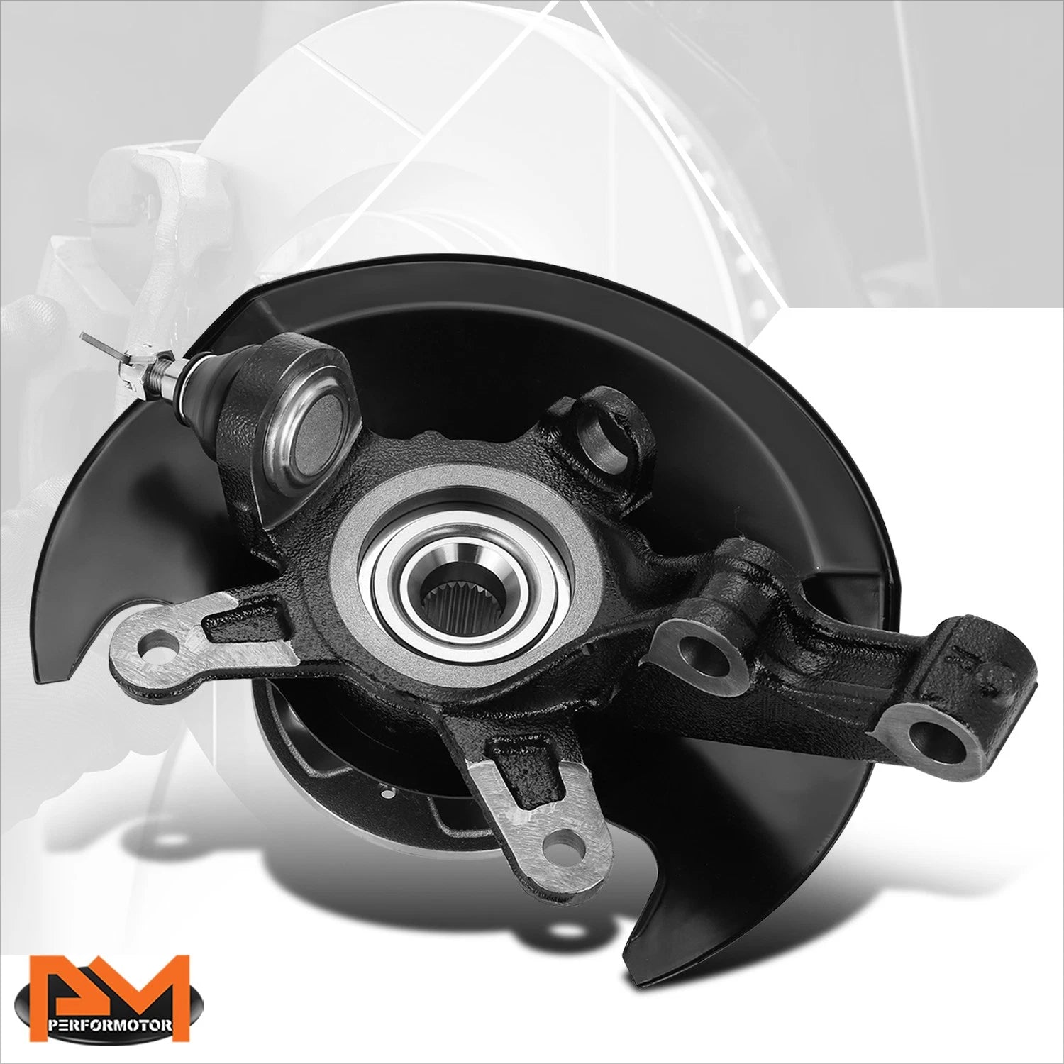 Front Right Loaded Wheel Bearing Hub Knuckle Assembly for Honda Civic (2003–2005)