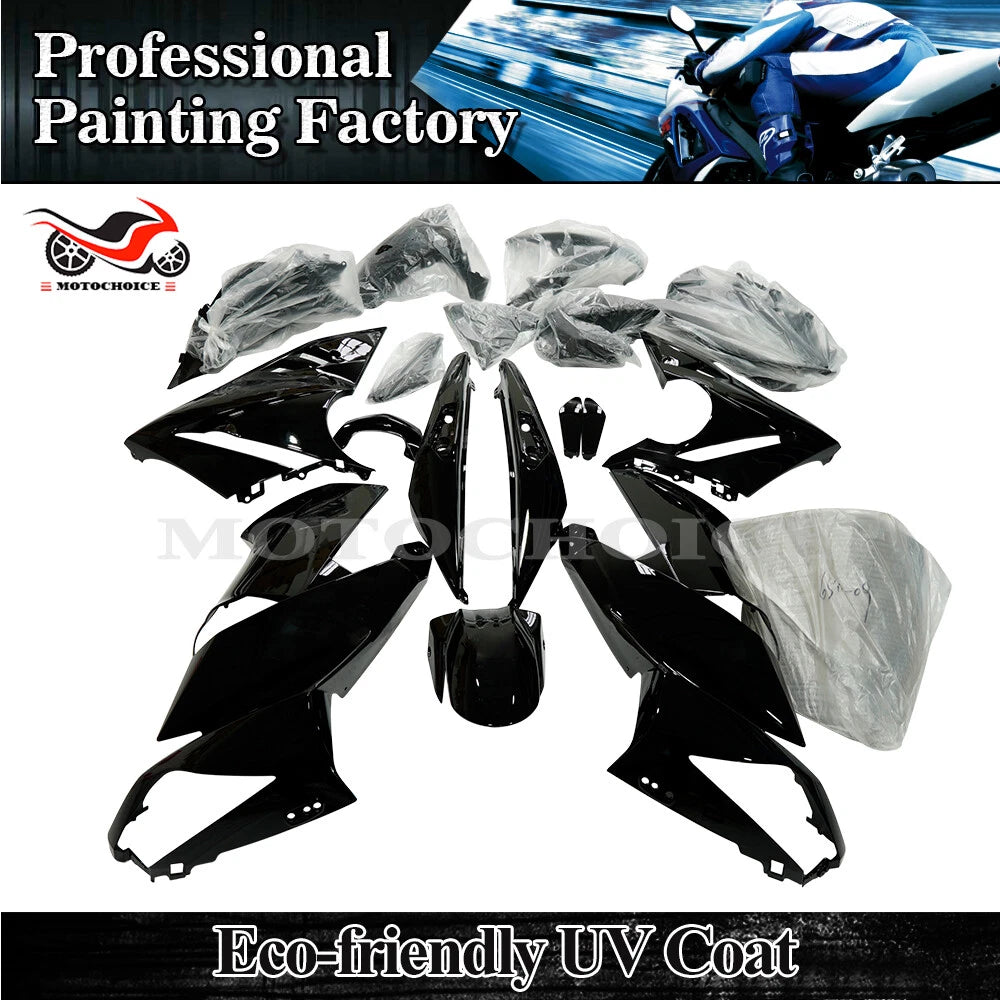 Fairing Kit for Kawasaki ER-6f Ninja 650R EX650 (2009–2011) Glossy Black