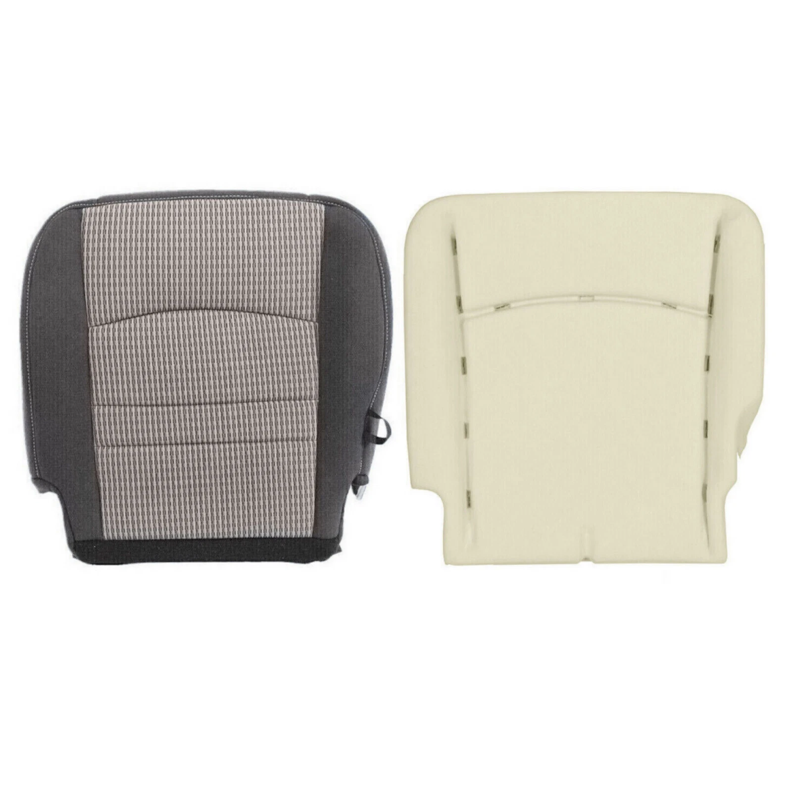 Driver Bottom Seat Cover Foam Cushion for Dodge Ram 1500 2500 (2009-2012)