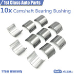 10PCS Camshaft Bearing Bushings for Volkswagen Beetle Golf Jetta (1999–2005)