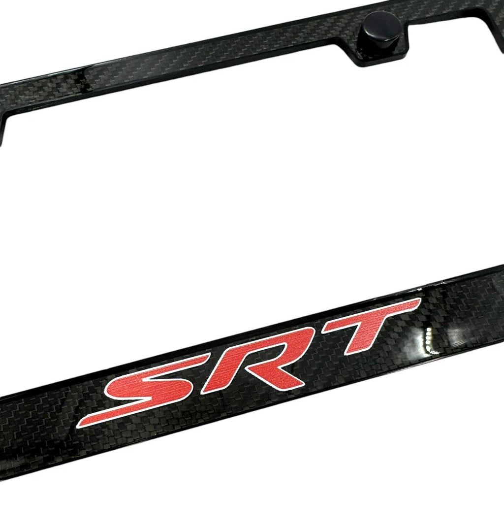 ABS Carbon Fiber License Plate Frame for Dodge SRT (2015–2024)