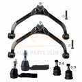 Set of 6 Front Upper Control Arms Tie Rods Ball Joints for Jeep Liberty (2005–2007)