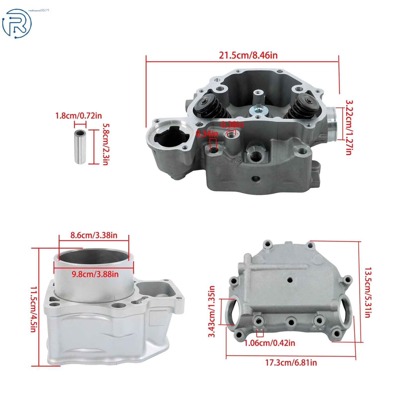 Engine Rebuild Kit for Honda Rancher TRX420 (2012-2019)