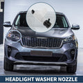 Front Passenger Side Headlight Washer Nozzle for Hyundai Sonata (2011–2014) No. 98672E6000