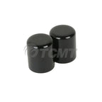 Black Docking Hardware Point Cover Kit for Harley Touring Softail Dyna (2008-2023)