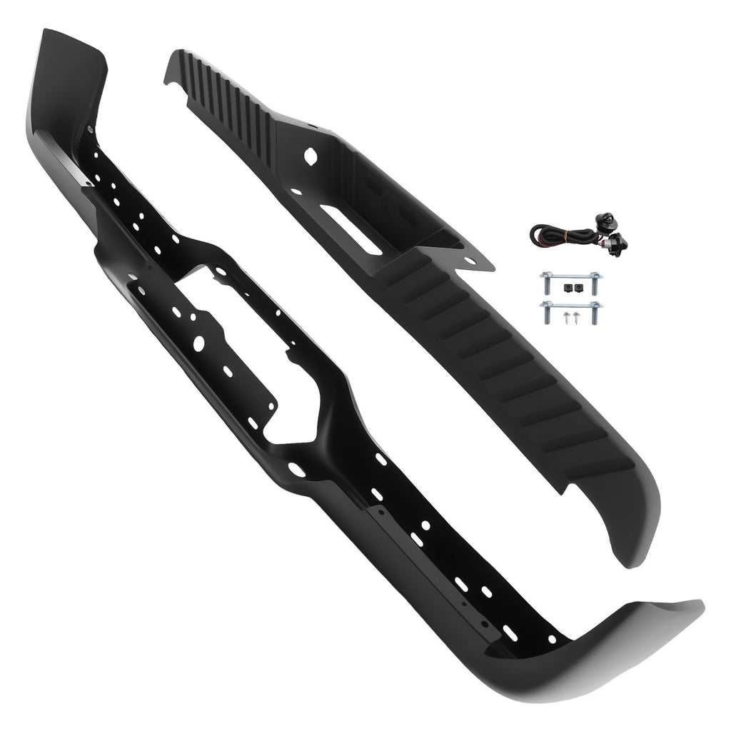 Black Rear Bumper for Ford F-150 (2006–2008)