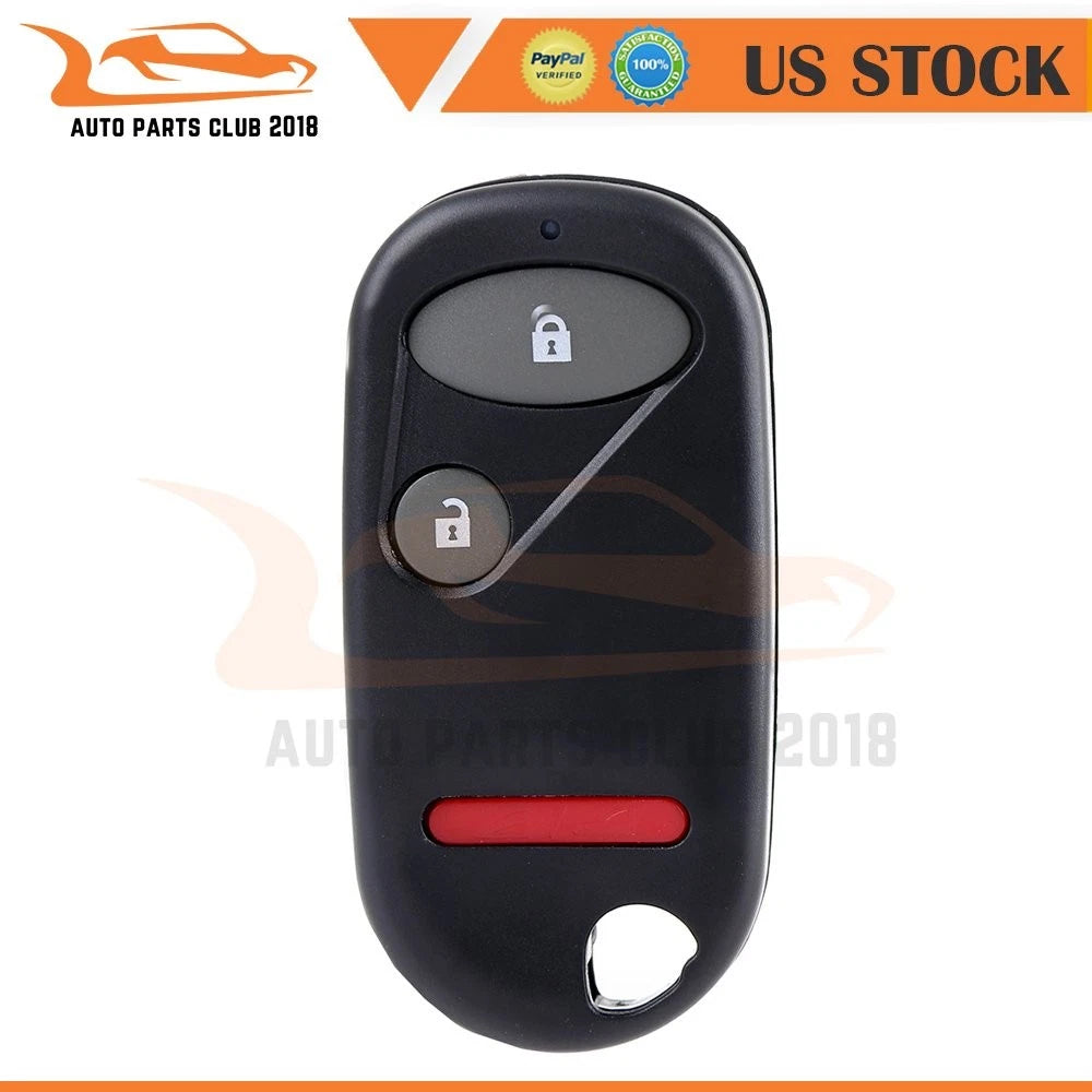 Key Entry Remote Fob 3 Buttons for Honda Civic Pilot (2001–2005)