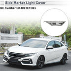 Right Side Marker Light Cover for Honda Civic (2016–2021) No. 34300TETH01 Clear