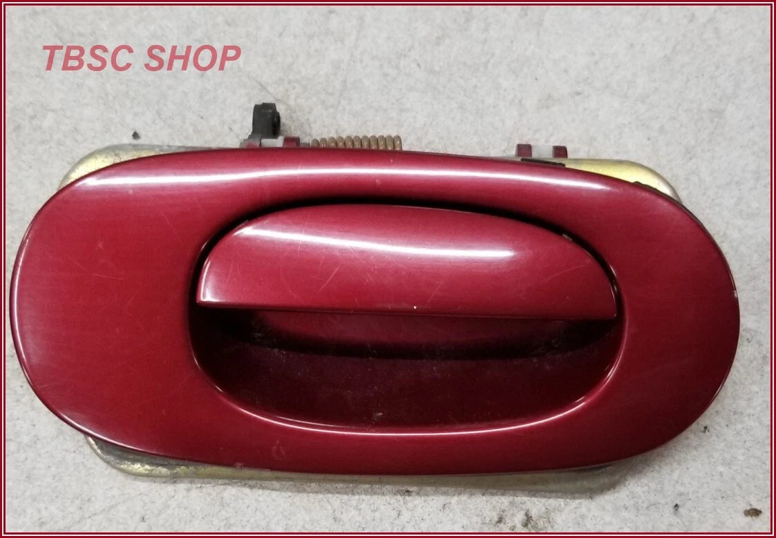 Rear Right Exterior Door Handle for Jaguar XJ6 XJR XJ12 (1995–1997) Red