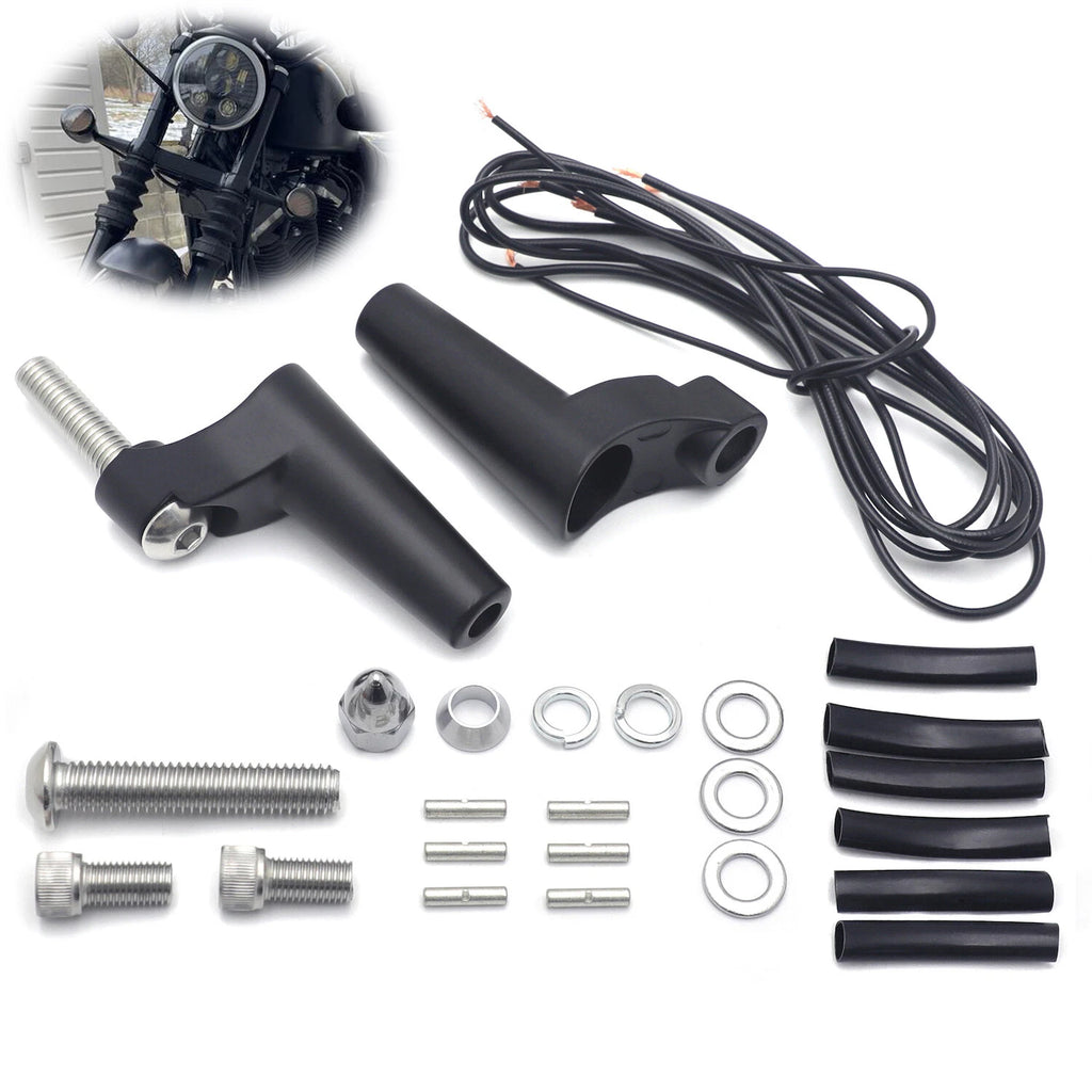 39mm Turn Signal Relocation Kit for Harley-Davidson XL (1988–2005)
