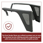 Front Fender Flares with LED Light for Jeep Wrangler YJ (1987–1995)