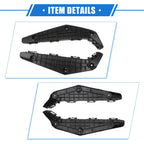 Set of 2 Bumper Mounting Support Brackets for Toyota Highlander (2011–2013)