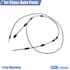 Fuel Filler Door & Trunk Lid Release Cable for Honda Accord (2006–2007)