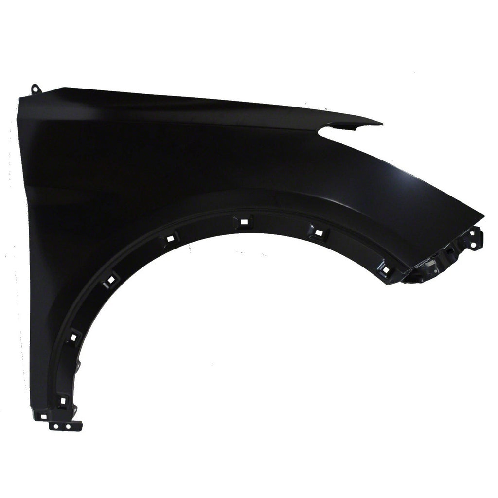 Replacement Steel Passenger Side Front Fender w/Wheel Molding Holes