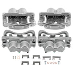 Set of 4 Disc Brake Calipers for Chevy Avalanche Suburban Silverado 2500 (2001–2006)