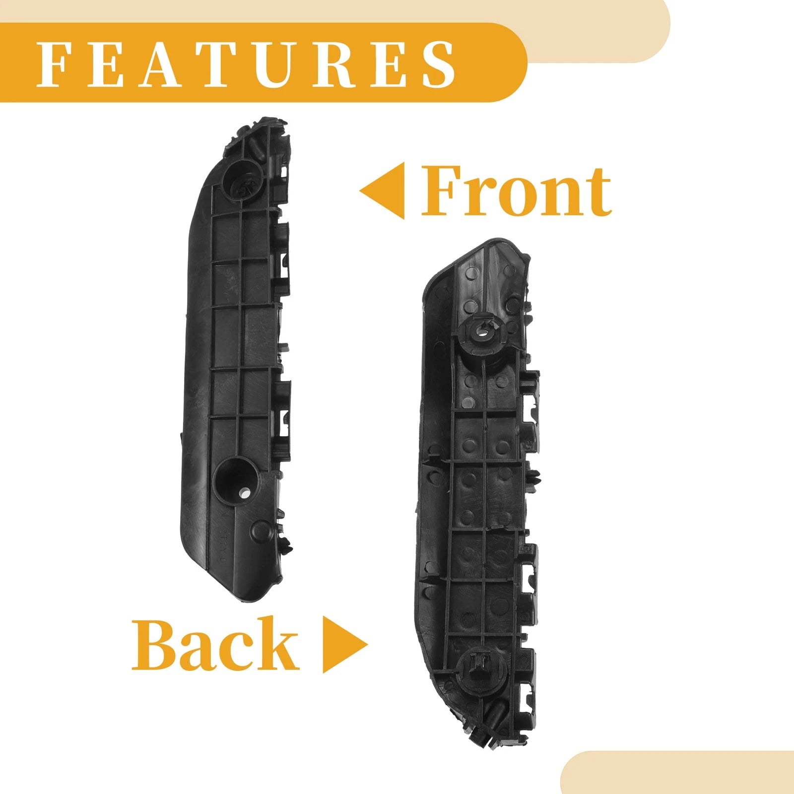 RH Front Bumper Support Bracket for Toyota Highlander (2008–2010)