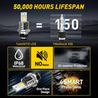 D4S D4R LED Headlight Bulb Conversion Kit for