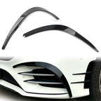 Front Bumper Splitter Spoiler Canard for Mercedes Benz A-Class (2019–2023)